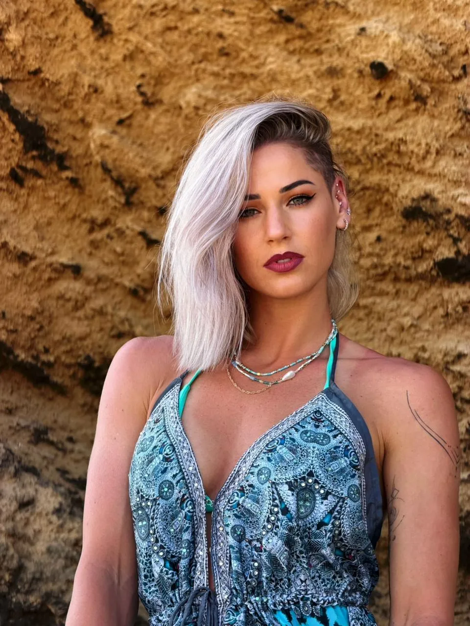 Kayla Scott, photographed outdoors in warm natural light